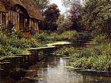 Louis Aston Knight Canvas Paintings - Summer Afternoon
